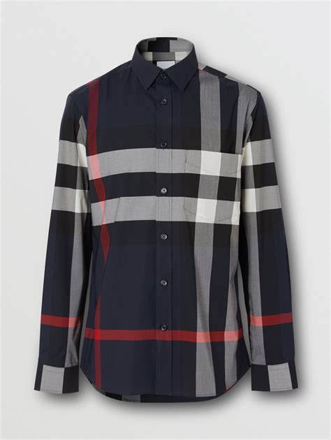 casual burberry shirt|burberry oversized shirts.